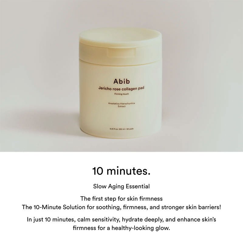 Abib Jericho Rose Collagen Pad Firming Touch 250ml / 60pads Korean Skincare