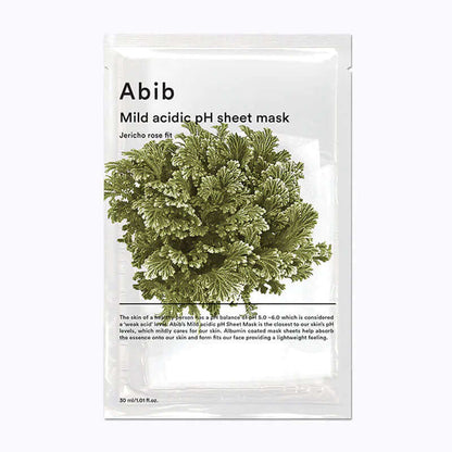 Abib Mild Acidic pH Sheet Mask Jericho Rose 30ml Korean Skincare Canada