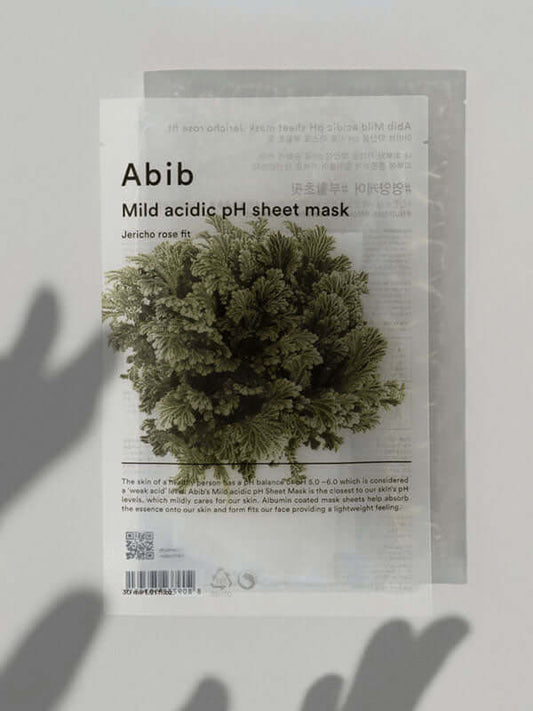 Abib Mild Acidic pH Sheet Mask Jericho Rose 30ml Korean Skincare Canada