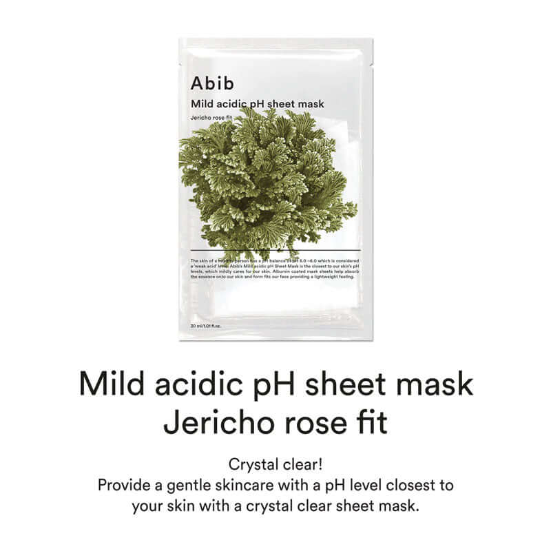 Abib Mild Acidic pH Sheet Mask Jericho Rose 30ml