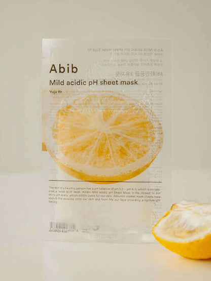 Abib Mild Acidic pH Sheet Mask Yuja Fit 30ml