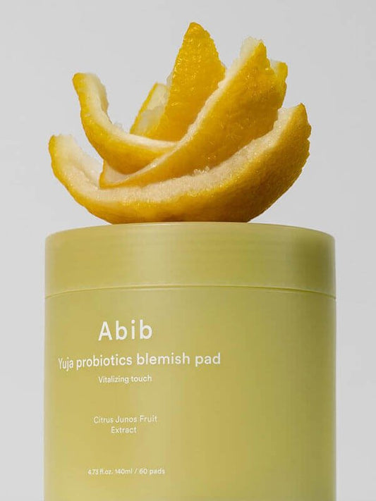 Abib Yuja Probiotics Blemish Pad Vitalizing Touch 140ml / 60pads Korean Skincare Canada