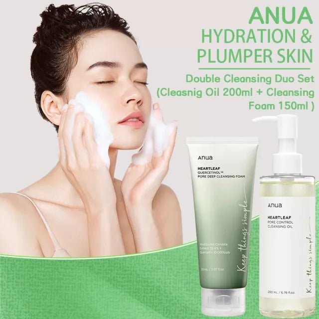 Anua Double cleansing Duo Buy Korean Skincare in Canada