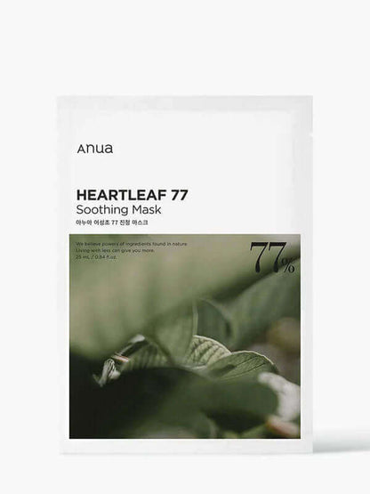 Anua Heartleaf 77% Soothing Mask 25ml - 1 PC