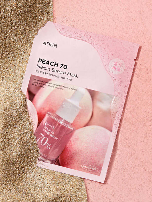 Anua Peach 70 Niacin Serum Mask 25ml Korean Skincare Canada