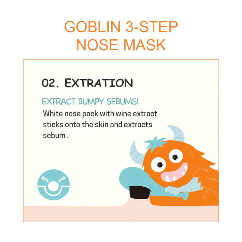 APIEU Goblin Blackhead 3 - Step Nose Sheet 6.2g
