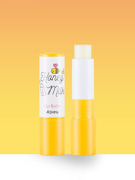 APIEU Honey & Milk Lip Balm 3.3g Korean Skincare Canada