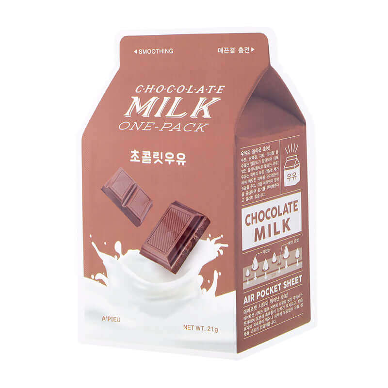APIEU Milk One Pack Chocolate 21g Korean Skincare Canada