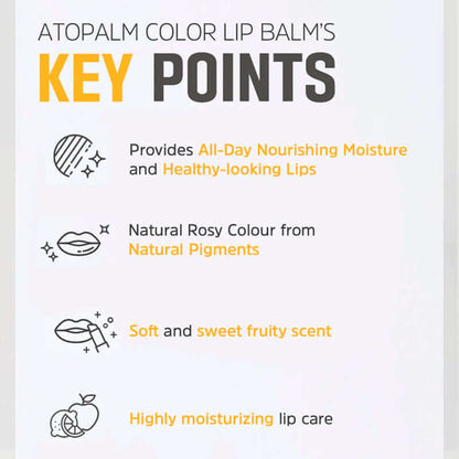 Atopalm Color Lip Balm 3.3g Korean Skincare Canada
