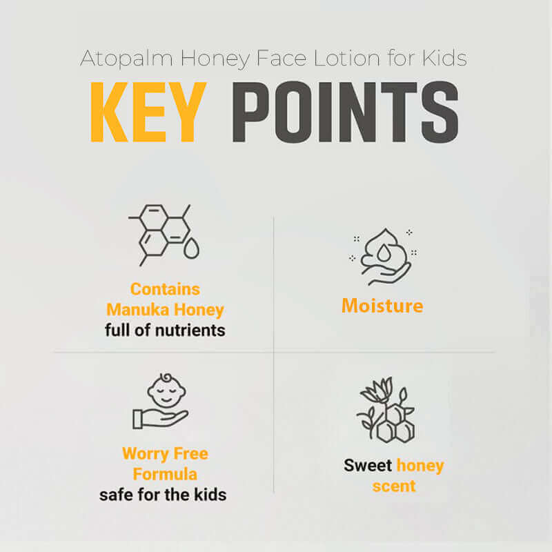 Atopalm Honey Face Lotion for Kids 150ml