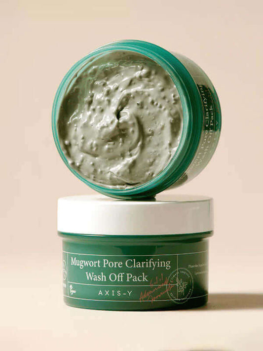 Axis - y Mugwort Pore Clarifying Wash Off Pack 100ml Korean Skincare Canada