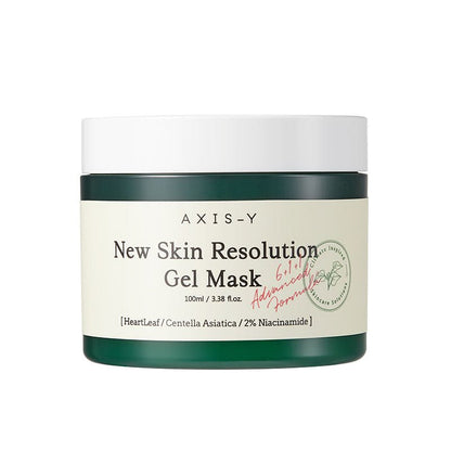 Axis - y New Skin Resolution Gel Mask 100ml Korean Skincare