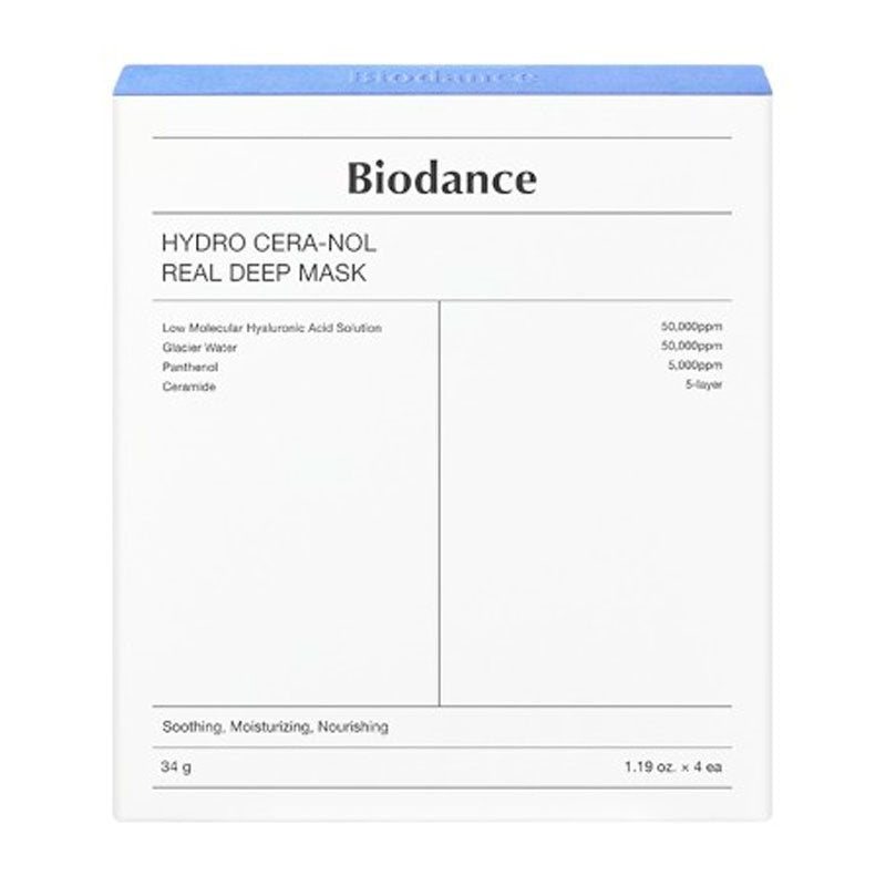 Biodance Hydro Cera - nol Real Deep Mask Korean Skincare