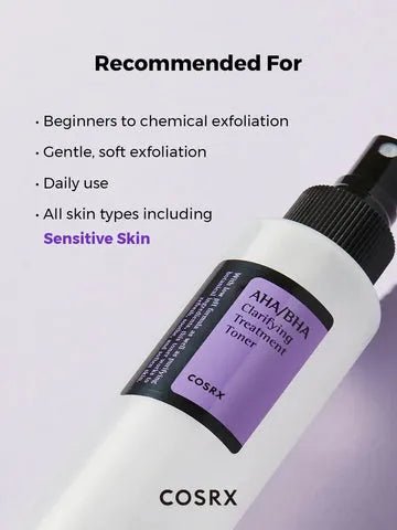 COSRX AHA/BHA Clarifying Treatment Toner 150ml Korean Skincare Canada