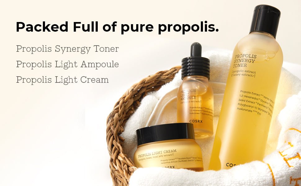 COSRX Full Fit Propolis Synergy Radiant, Glowing Skin Set Buy Korean Skincare in Canada