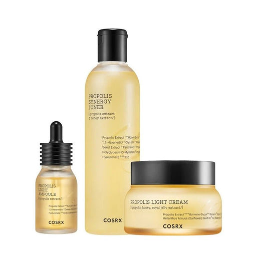 COSRX Full Fit Propolis Synergy Radiant, Glowing Skin Set Korean Skincare