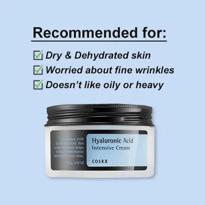 COSRX Hyaluronic Hydra Intensive Cream 100ml