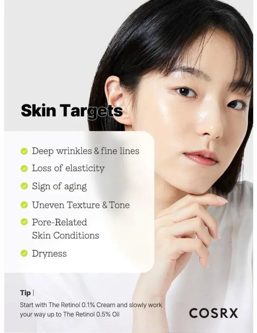 COSRX The Retinol 0.1 Cream 20ml Korean Skincare Canada