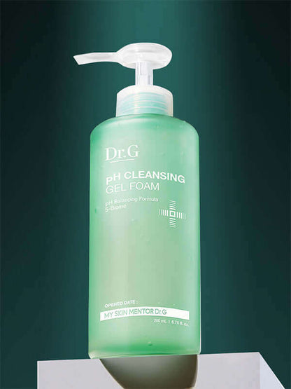 Dr.G pH Cleansing Gel Foam 200ml Korean Skincare Canada