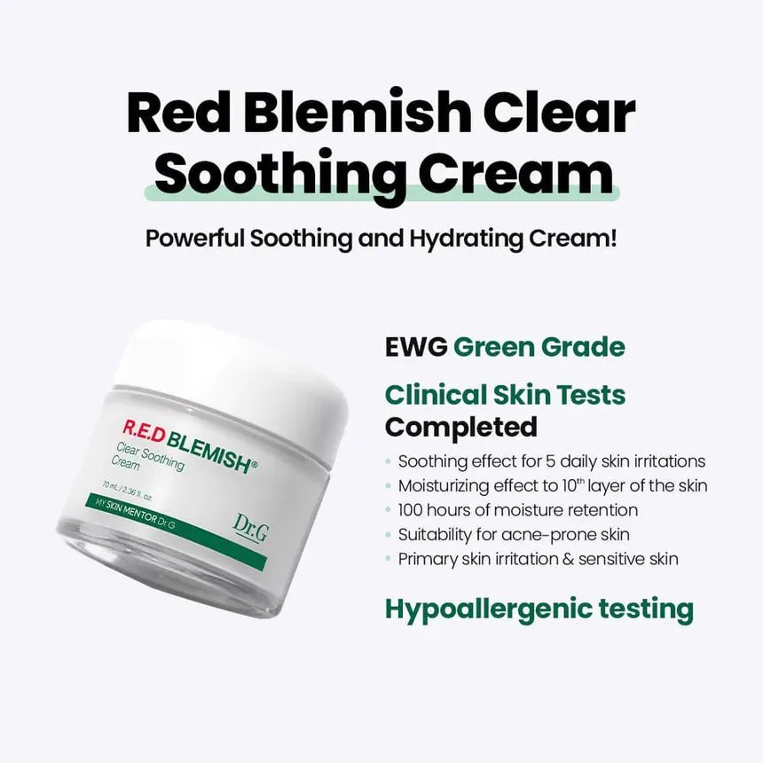 Dr.G Red Blemish Clear Soothing Cream 70ml