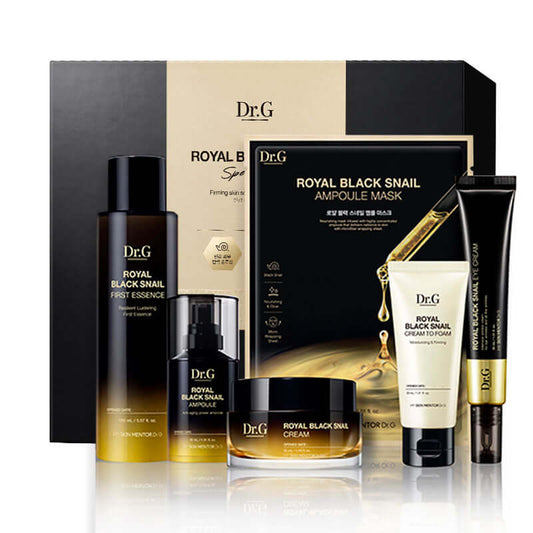 Dr.G Royal Black Snail Special Anti - aging Set Korean Skincare