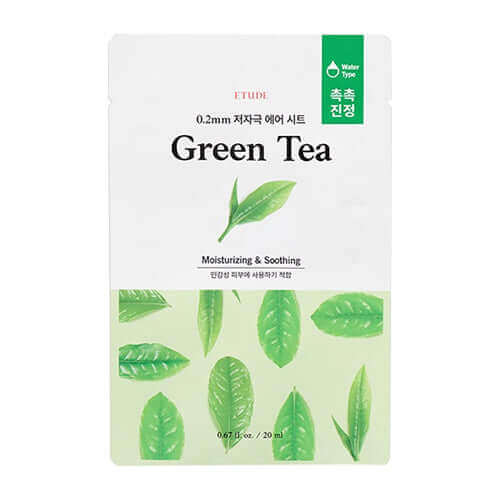 Etude House Therapy Air Mask - Green Tea 20ml Korean Skincare Canada