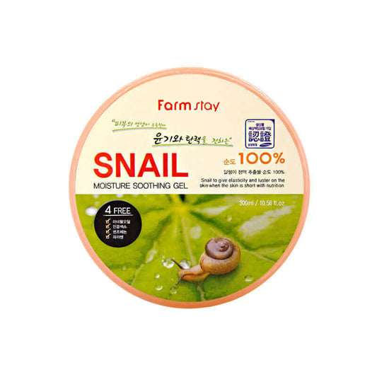 Farm stay Moisture Soothing Gel Snail 300ml Korean Skincare Canada
