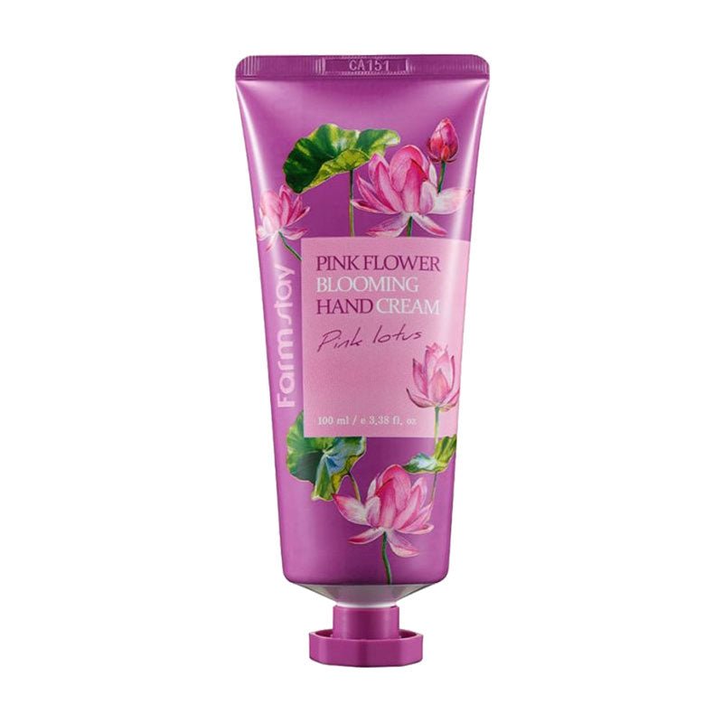 Farm Stay Pink Flower Blooming Hand Cream Pink Lotus 100ml Buy Korean Skincare in Canada