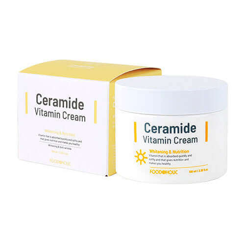 Foodaholic Ceramide Vitamin Cream 100ml Korean Skincare Canada