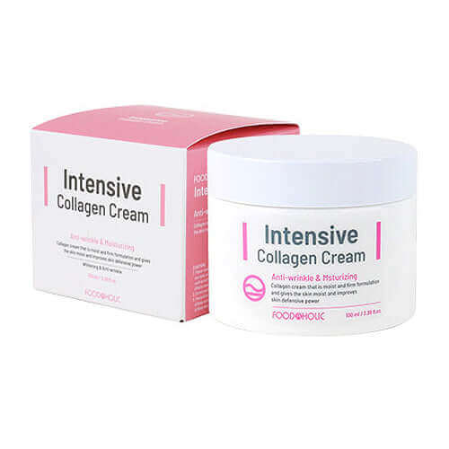 Foodaholic Intensive Collagen Cream 100ml Korean Skincare Canada