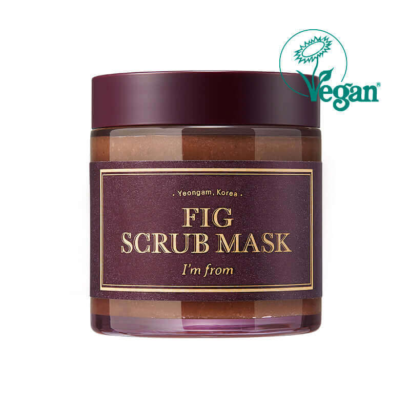 I'm From Fig Scrub Mask