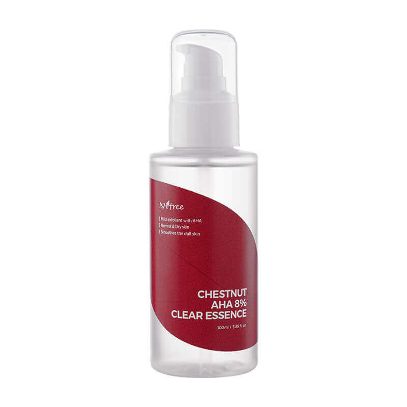 Isntree Chestnut AHA 8% Clear Essence 100ml Korean Skincare