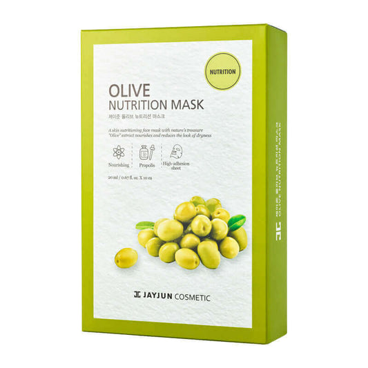 Jayjun Olive Nutrition Mask 20ml Korean Skincare Canada