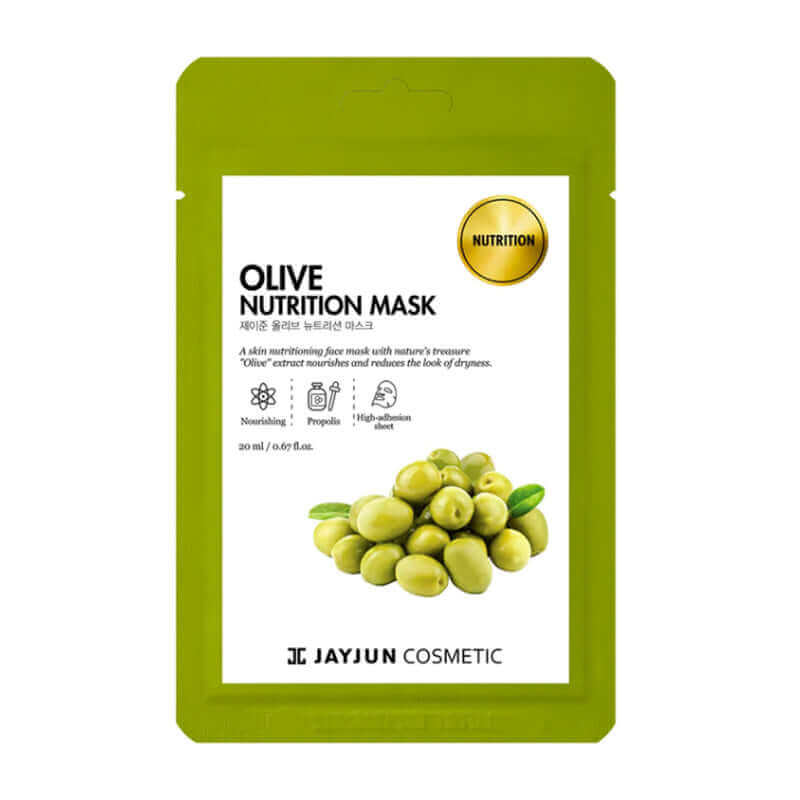 Jayjun Olive Nutrition Mask 20ml Korean Skincare