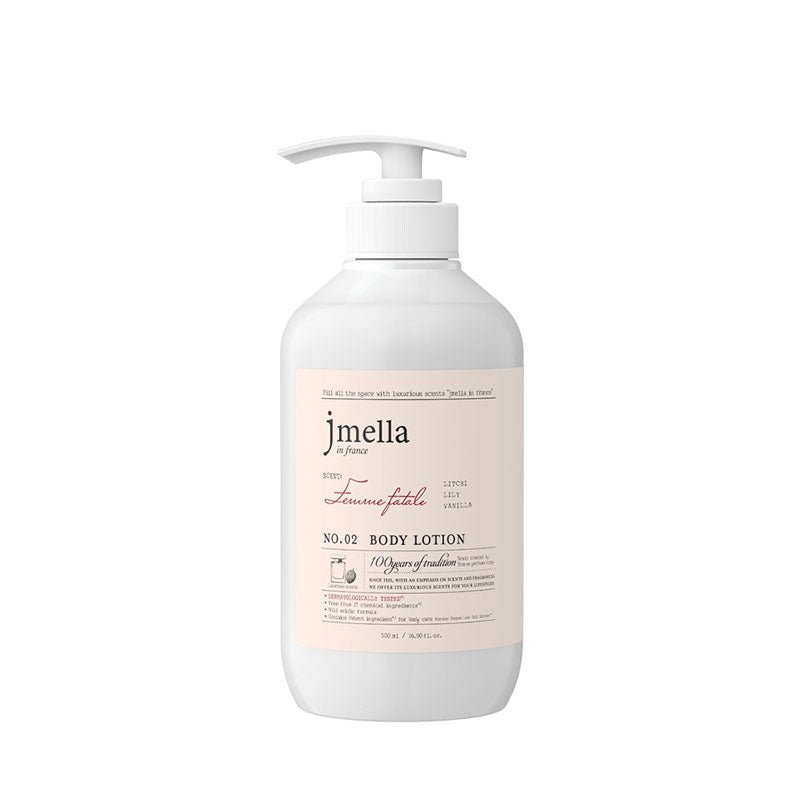 Jmella In France Femme Fatale Body Lotion 500ml Buy Korean Skincare in Canada