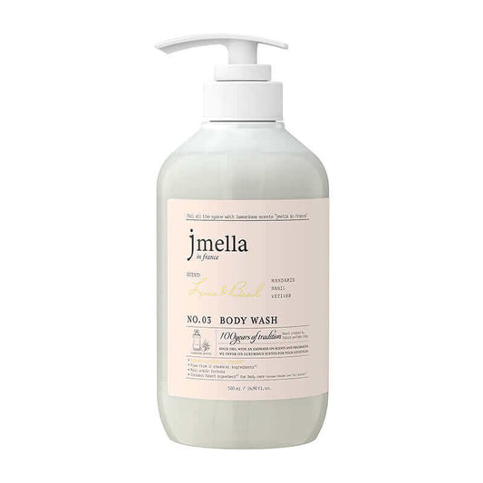 Jmella In France Lime & Basil Body Wash 500ml Buy Korean Skincare in Canada