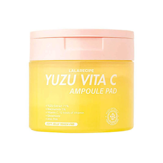 Lala Recipe Yuzu Vita C Ampoule Pad 150ml / 80pads Korean Skincare Canada