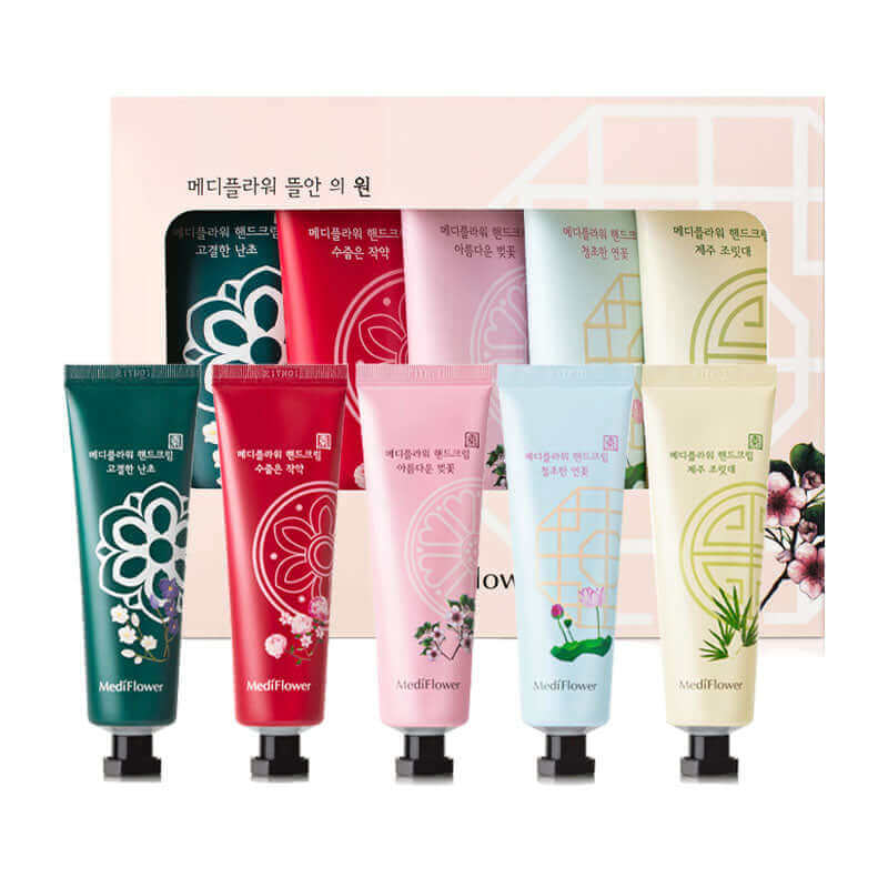 Medi Flower The Garden in a House Hand Cream Set 50g*5