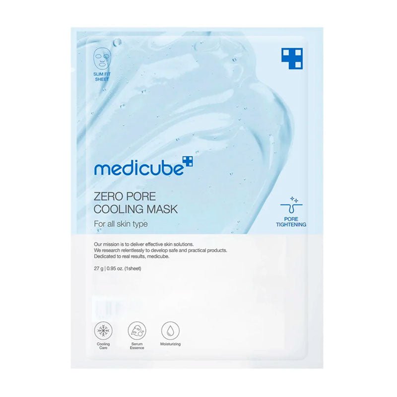 medicube Zero Pore Cooling Mask 27g Korean Skincare