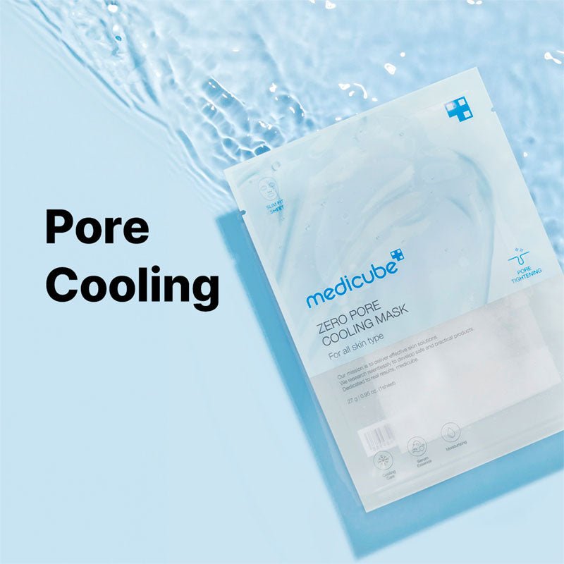 medicube Zero Pore Cooling Mask 27g Korean Skincare