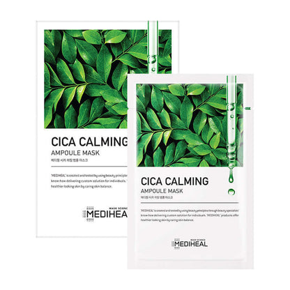 Mediheal Cica Calming Ampoule Mask 25ml Korean Skincare