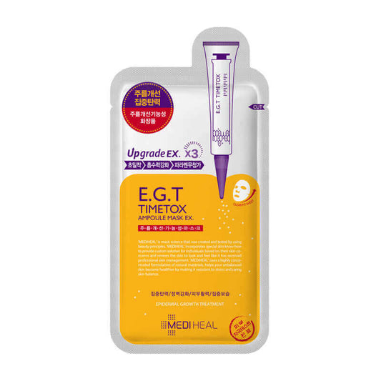 Mediheal E.G.T Timetox Ampoule Mask 25ml Buy Korean Skincare in Canada