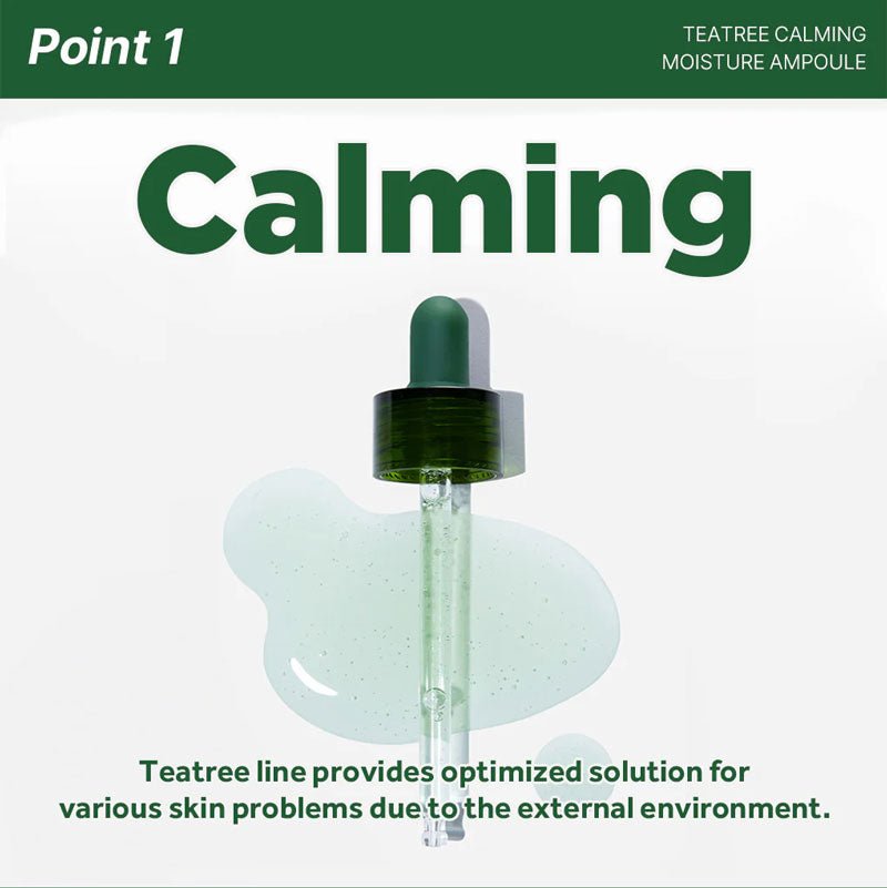 Mediheal Teatree Calming Moisture Ampoule 50ml Korean Skincare