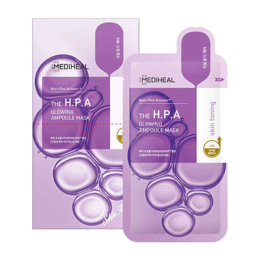 Mediheal The H.P.A Glowing Ampoule Mask 24g Korean Skincare Canada