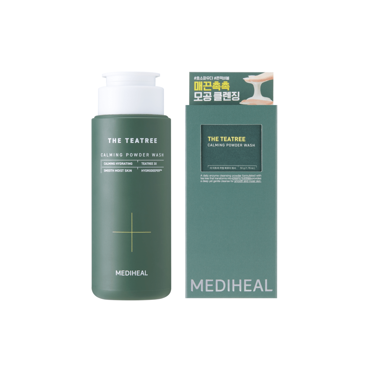 Mediheal The Teatree Calming Powder Wash 50g Korean Skincare