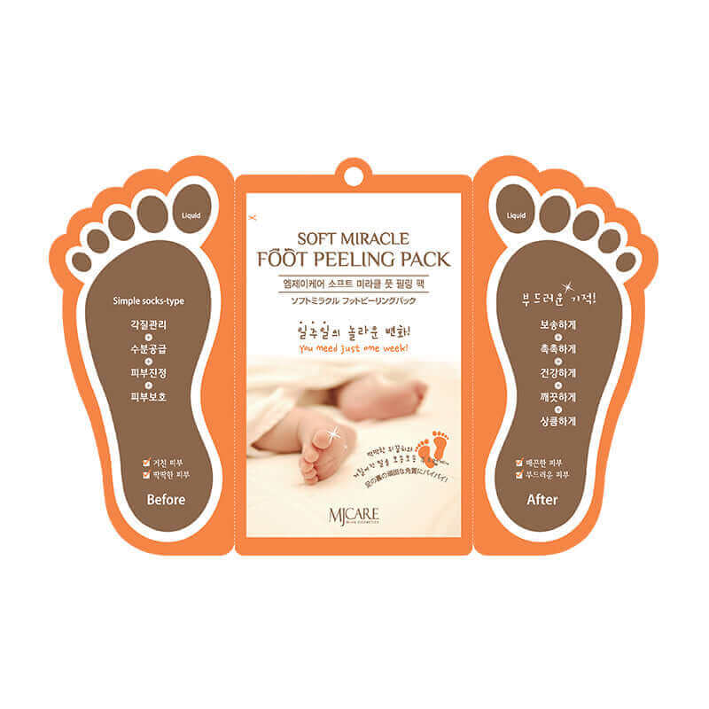 MIJIN Foot Peeling Pack 15ml Korean Skincare Canada
