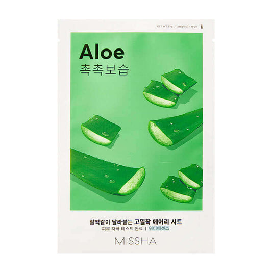 MISSHA Airy Fit Sheet Mask Aloe Korean Skincare Canada