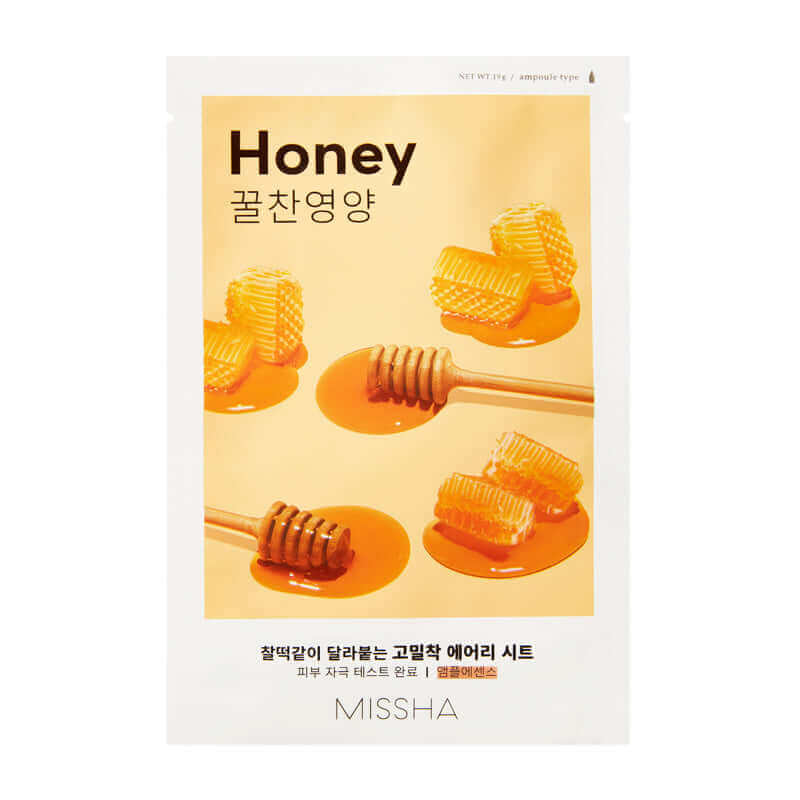 MISSHA Airy Fit Sheet Mask Honey Korean Skincare Canada
