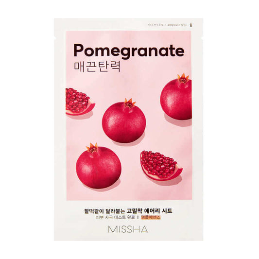 MISSHA Airy Fit Sheet Mask Pomegranate Korean Skincare Canada
