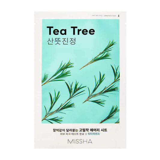 MISSHA Airy Fit Sheet Mask Tea Tree Korean Skincare Canada